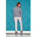 Женская пижама с брюками 17046-gray "Mona Pants", Hays